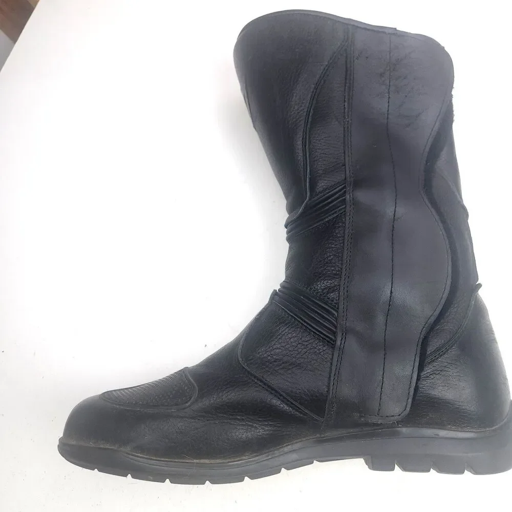 DAINESE Fulcrum GT G Gore Tex Black Leather Riding Motorcycle Boots US 12.5